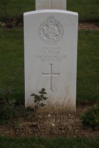 Wancourt British Cemetery - Ellis, A